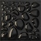 Ekena Millwork 19 5/8in. W x 19 5/8in. H Shale EnduraWall Decorative 3D Wall Panel Covers 2.67 Sq. Ft. WP20X20SLAGX - alternate 1